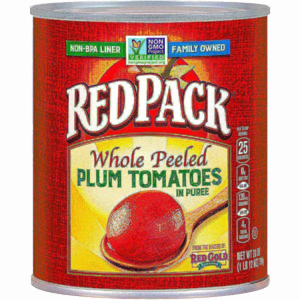 Redpack Redpack Tomatoes Whole Peeled in Puree 28oz RPKAH28C12